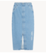 Alix The Label Rok ladies woven The Label maxi denim skirt denim blue