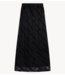 Alix The Label Rok ladies woven ALIX lace maxi skirt black