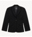 Alix The Label Blazer ladies woven hourglass blazer black