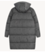 Alix The Label Jas ladies woven bull puffer coat antracite