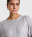 Alix The Label Trui ladies knitted foil pullover champagne