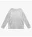 Alix The Label Trui ladies knitted foil pullover champagne