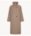 Inwear Jas ThoraIW Collar Coat sandy grey