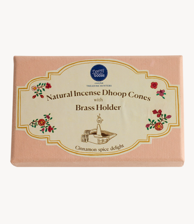 Doing Goods Giftset Incense Cones Giftset Cinnamon