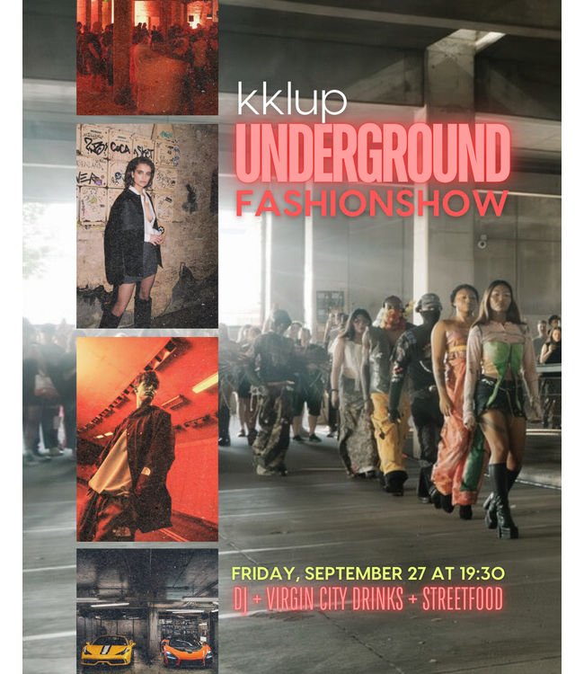 TICKET KKLUP UNDERGROUND FASHIONSHOW - Vrijdag 27 september