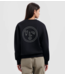 Olaf Trui wmn face crewneck black/cement NOS