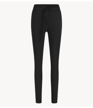 Studio Anneloes Broek Downstairs bonded trousers black ESSENTIALS