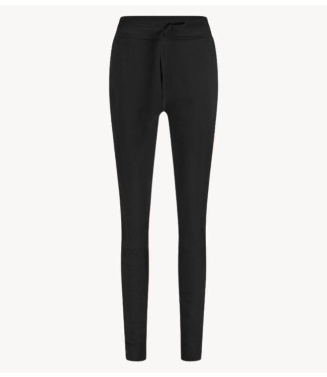 Studio Anneloes Broek Downstairs bonded trousers black ESSENTIALS