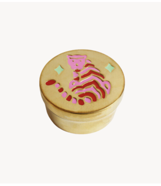 All the Luck in the World Doosje Brass Box Tiger