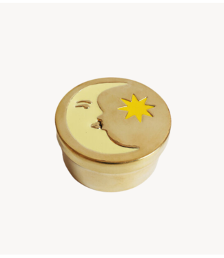 All the Luck in the World Doosje Brass Box Moon