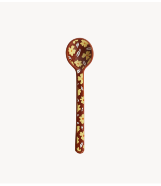 All the Luck in the World Lepel Spoon With Yellow Flowers