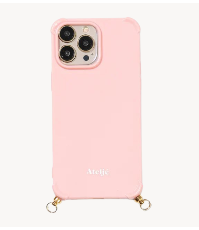 Ateljé Telefoonhoesje Pink clay recycled