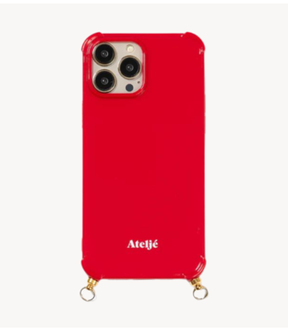 Ateljé Telefoonhoesje Classic red recycled