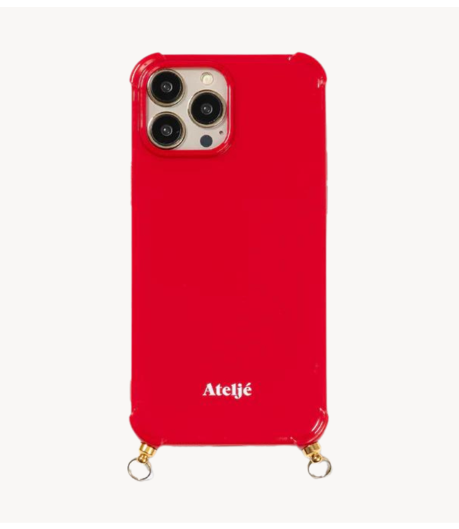 Ateljé Telefoonhoesje Classic red recycled