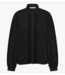 Studio Anneloes Blouse Lourdes denim blouse black