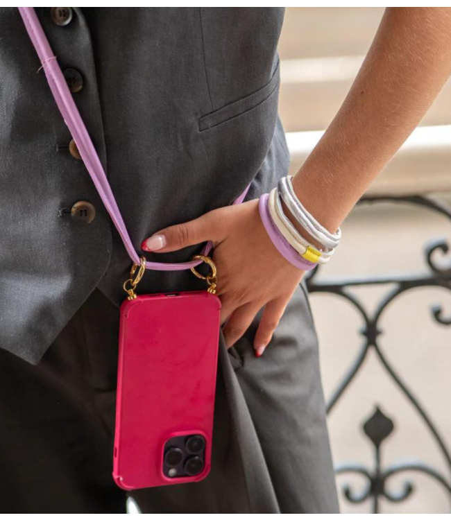 Slingher Telefoonkoord Lake phone cord Lilac