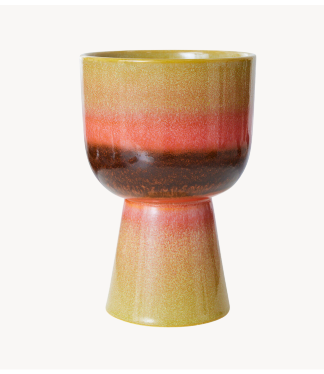 HKLIVING Pot Retro flower pot lime green