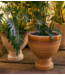HKLIVING Stoneware plantenpot vanilla