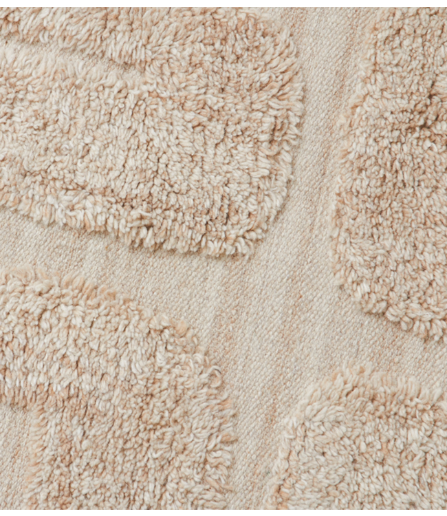 HKLIVING Vloerkleed Tufted rug limestone (200x300cm)