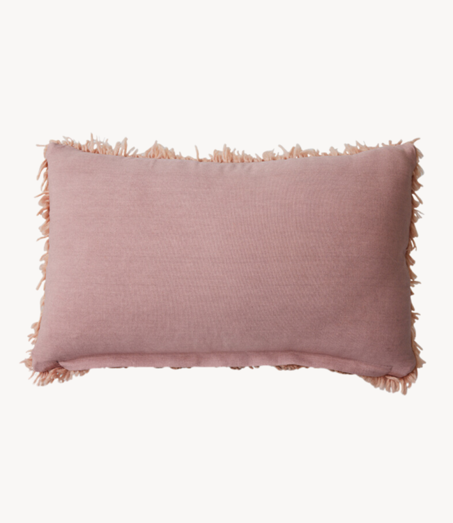 HKLIVING Kussen Fluffy cushion blush (65x40cm)