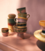 HKLIVING Tapasschaal 70s ceramics: tapas bowl on base L lush