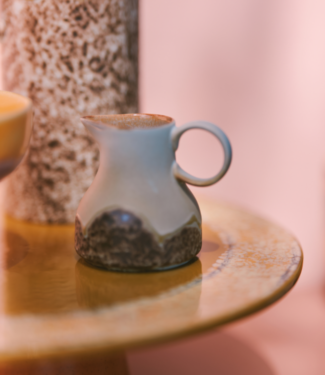HKLIVING Melkkan 70s ceramics: milk jug shell