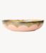 HKLIVING Kom 70s ceramics: salad bowl sunflower