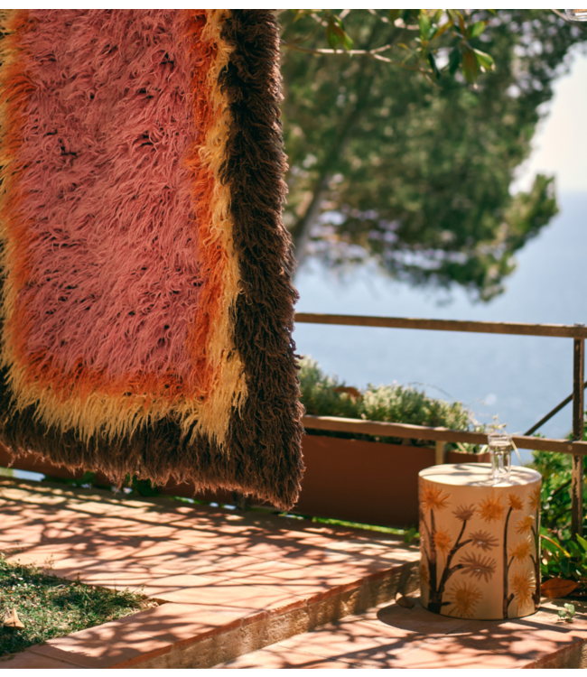 HKLIVING Bijzettafel Earthenware side table coastal