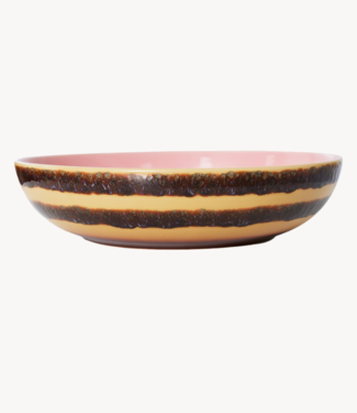 HKLIVING Saladeschaal 70s ceramics: salad bowl serene