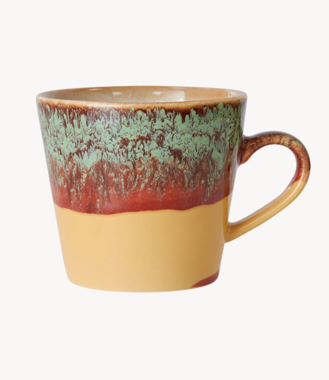 HKLIVING Mok 70s ceramics: cappuccino mug cove