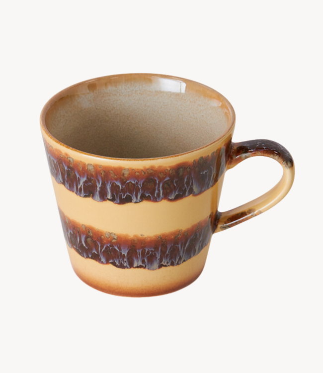 HKLIVING Mok 70s ceramics: cappuccino mug cliffs