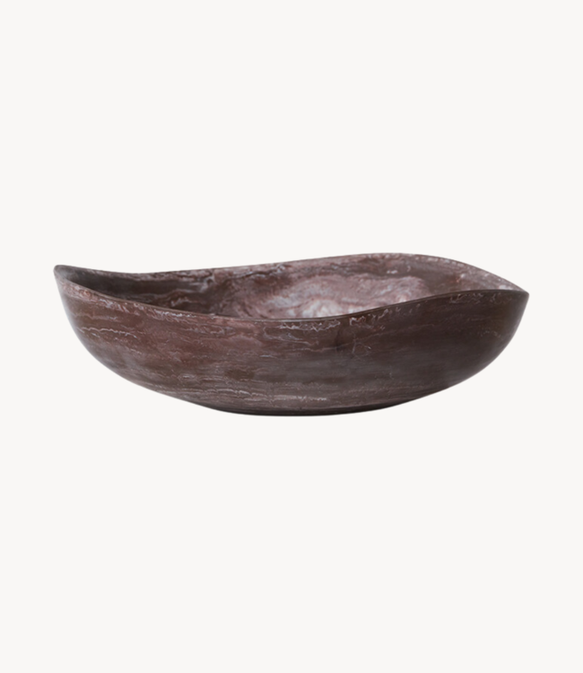 HKLIVING Kom Patio bowl burgundy