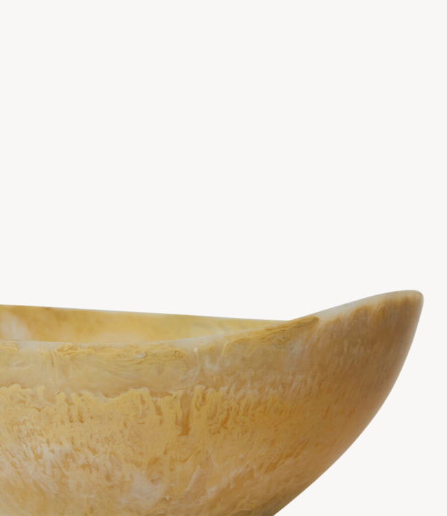 HKLIVING Kom Patio bowl mustard