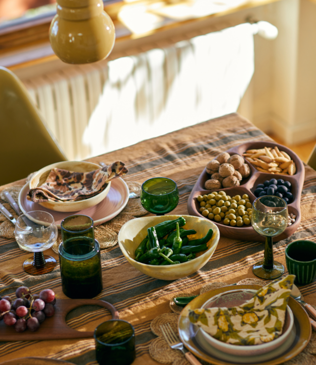 HKLIVING Kom Patio bowl mustard