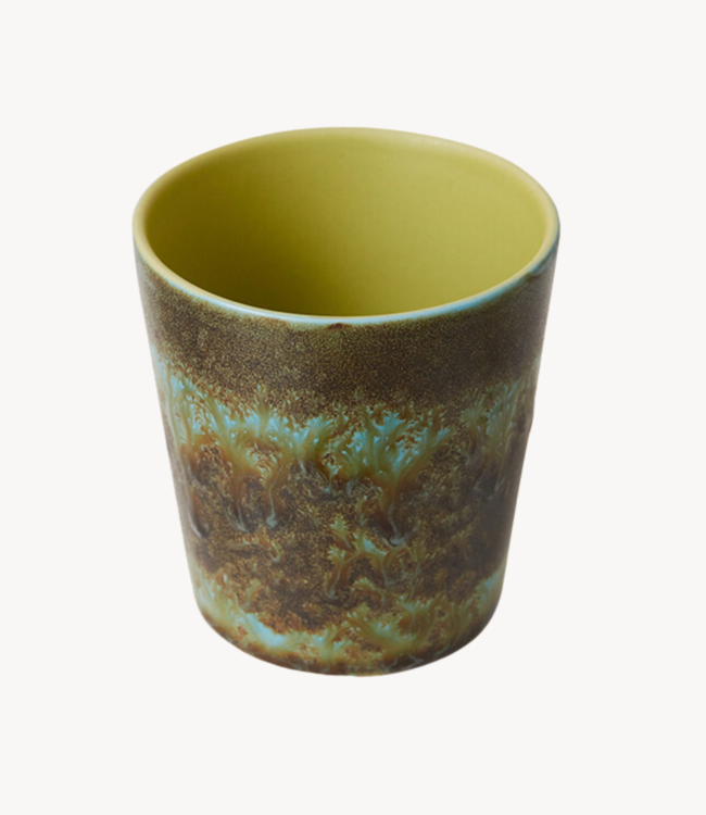 HKLIVING Mok 70s ceramics: coffee mug tidal