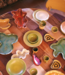 HKLIVING Schaal Shell tapas bowl dragonfruit