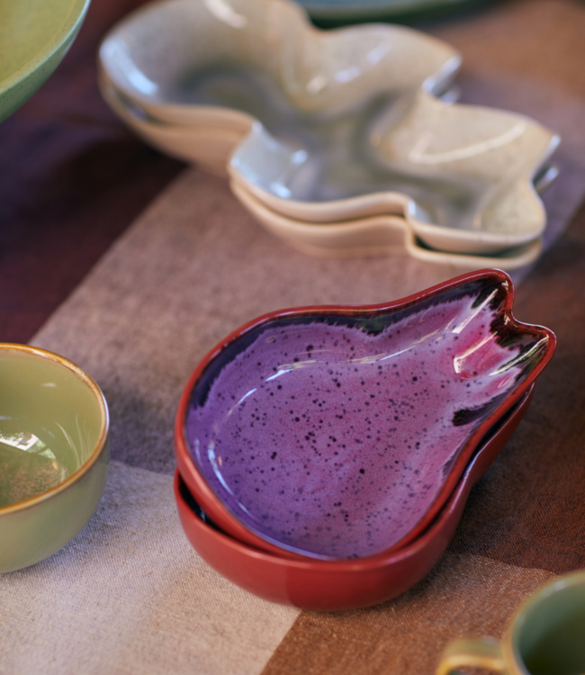 HKLIVING Schaal Shell tapas bowl dragonfruit