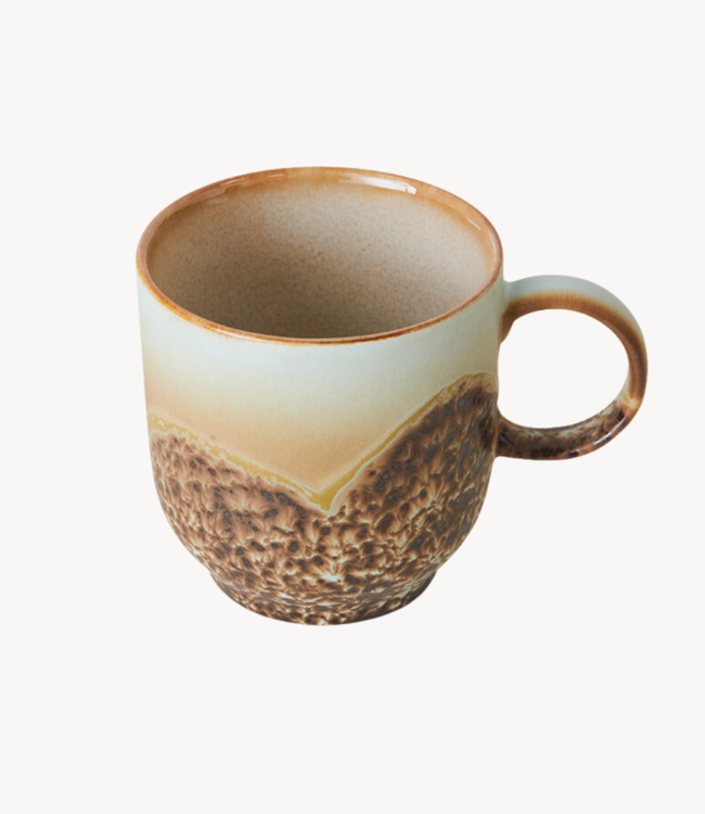 HKLIVING Mok 70s ceramics: café mug shell