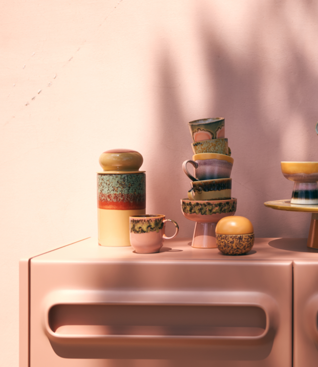 HKLIVING Mok 70s ceramics: café mug lush