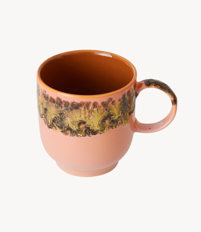 HKLIVING Mok 70s ceramics: café mug lush