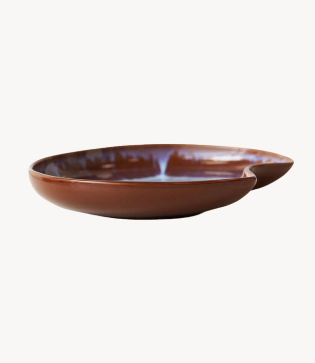 HKLIVING Schaal Shell plate sienna
