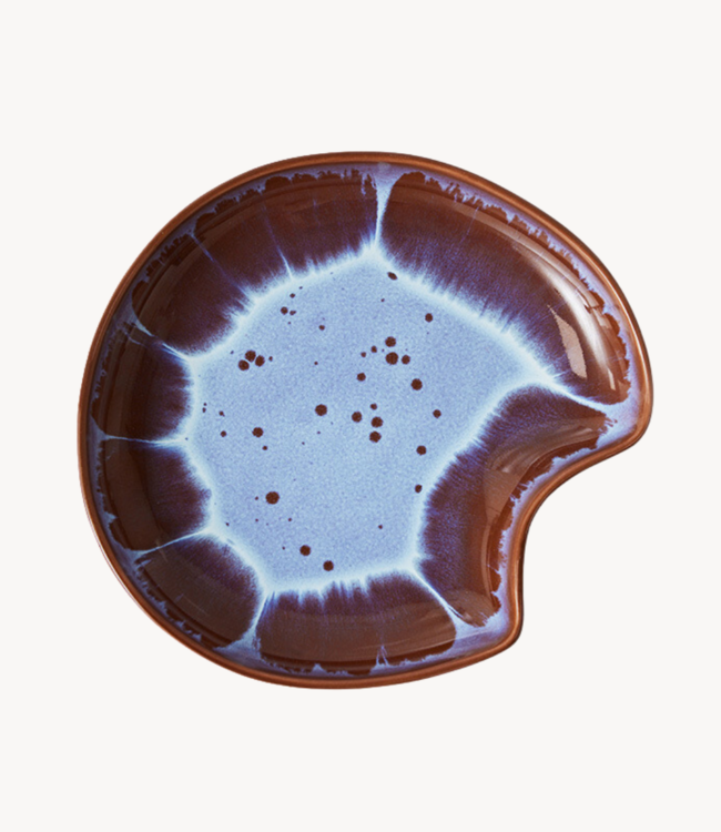 HKLIVING Schaal Shell plate sienna