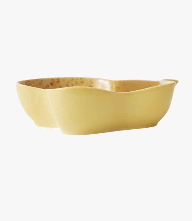HKLIVING Schaal Shell serving bowl vanille
