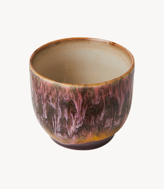 HKLIVING Mok 70s ceramics: café cup blast