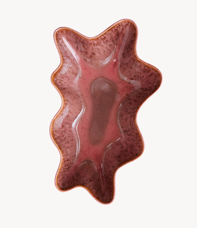 HKLIVING Schaal Shell serving bowl coral