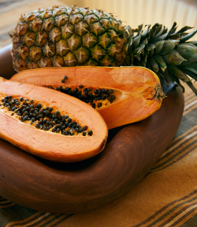 HKLIVING Serveerplank Wooden fruit bowl