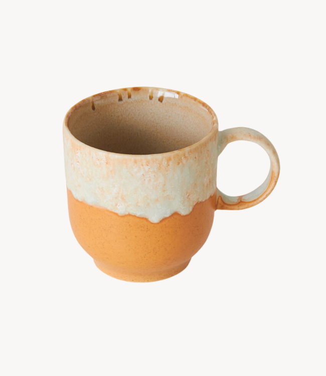 HKLIVING Mok 70s ceramics: café mug dunes