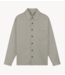 Law of the sea Shirt Preston brushed wool shirt grey melange