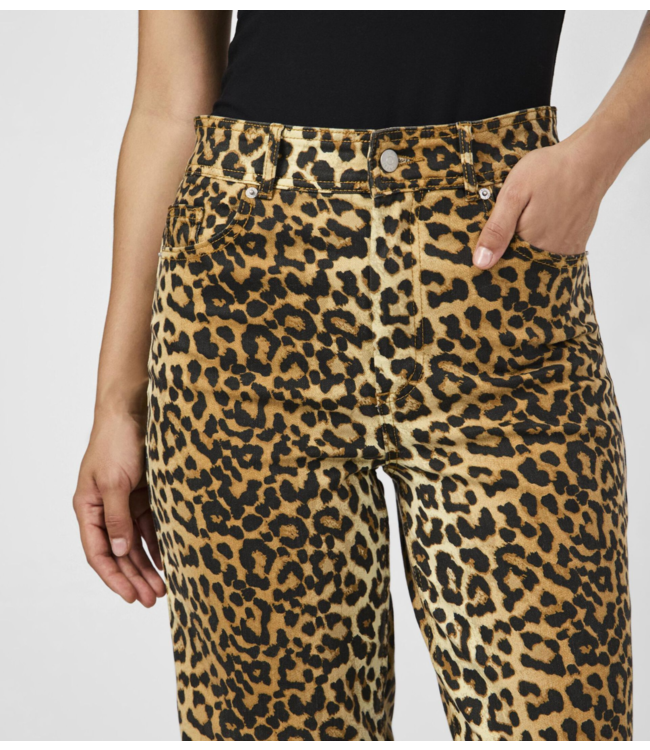 Y.A.S Jeans YASLEONORA HW DENIM JEANS NOOS nomad leo