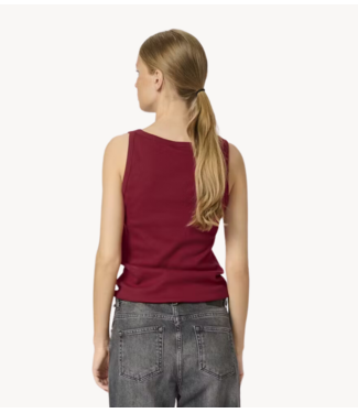 My Essential Wardrobe Top MandyMW top burgundy red